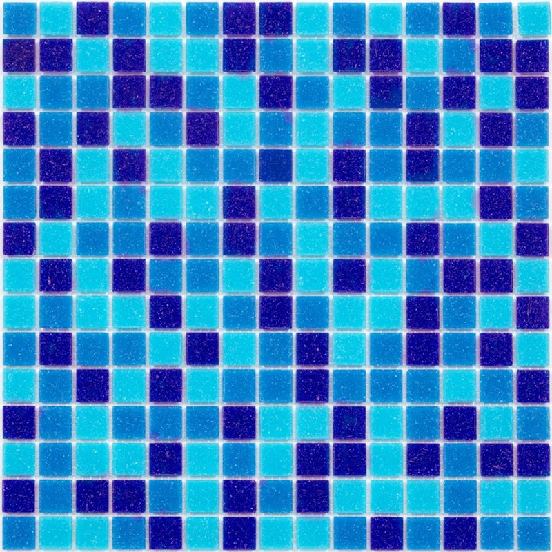 Mix Blue Mosaic Tile
